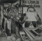 "Ex Libris Heinrich Klein"