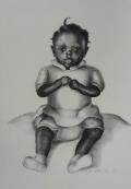 "Little Moaney"  (African American Baby)