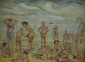 "The Bathers, Coney Island"