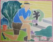"The Gardener"  (ARTS AND CRAFTS)