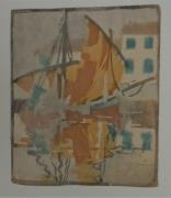 "Barques a Voile, Region of Chioggia "(ARTS AND CRAFTS)
