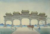 "Peking-Gateway to Ming Tombs"   (ARTS AND CRAFTS)