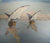 "Sailboats"    (ARTS AND CRAFTS)