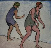 Two Bathers   (ARTS AND CRAFTS) 