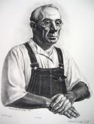 "Harold"  (A portrait of Isabel Bishop's husband)