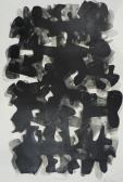 "Sculptural Forms 12" (Hues of black and gray)