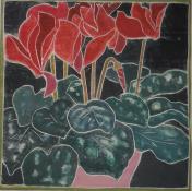 "Cyclamen" (ARTS AND CRAFTS)