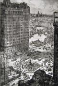 "Plaza Square New York, 1928"